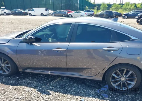 2020 Honda Civic Ex-L from USA, damaged, VIN 19XFC1F71LE201736